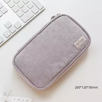 Kokuyo вельветовый пенал для ручек F7025