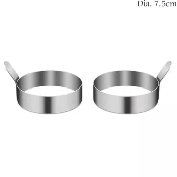 Кольца для яиц LINSBAYWU из нержавеющей стали 2 шт.