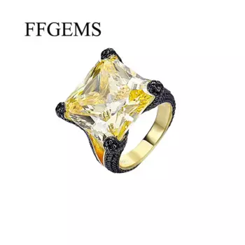 Кольца женские из серебра 100% пробы, 925 пробы, с бриллиантами, для подарочных коробок на свадебную вечеринку