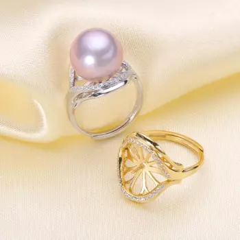 Кольца женские из серебра 925 пробы, 3 шт./лот