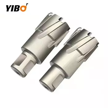 Кольцевая фреза TCT 12-65 мм 35 мм, магнитные сверла с карбидным магнитным сверлом 3/4 дюйма сварным хвостовиком для резки металла Sa