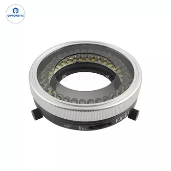 Кольцевая лампа поляризации микроскопа устраняет сильное отражение света для бинокулярных тринокулярных стереомикроскопов осветителей