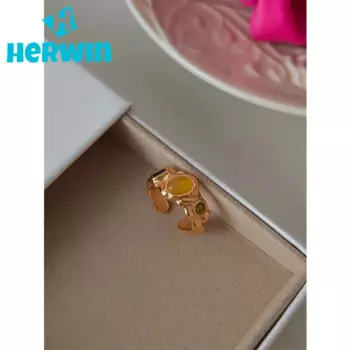 Кольцо из серебра 100682 пробы с фианитами, размер 14-15