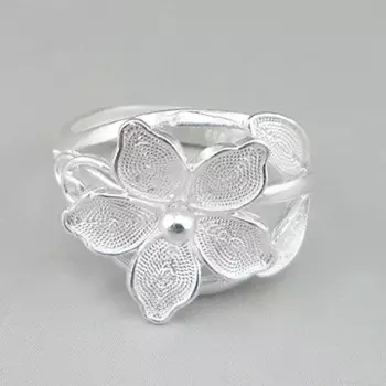 Кольцо из серебра 100% пробы ручной работы