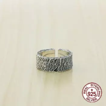 Кольцо из серебра 925 пробы в стиле панк, хип-хоп