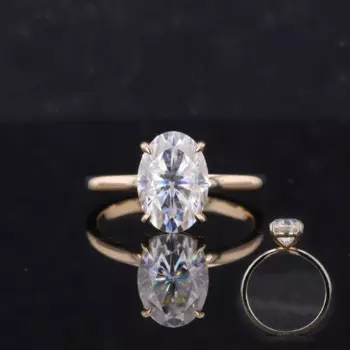 Кольцо обручальное желтое золото 9 к, 7 х0 мм