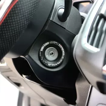 Кольцо переключателя ключа зажигания автомобиля, наклейка на отверстие для ключа для Ford Focus 2 3 4 MK2 MK3 MK4 Kuga Escape Everest Mondeo