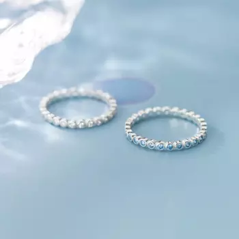 Кольцо с бриллиантами женское, из серебра 925 пробы