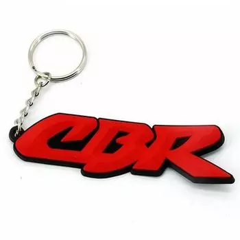 Кольцо с изображением мотоцикла резиновый брелок для ключей, крутой 3D мягкий брелок для Honda CBR 125 250 300 600 900 954 CBR1000RR CBR600RR CBR300RR