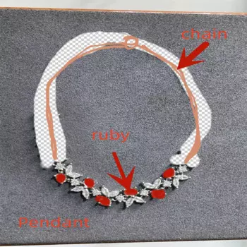 Кольцо с рубином и изумрудом, серебро 925 пробы