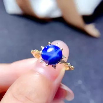 Кольцо женское диаметром 8 мм из серебра 925 пробы