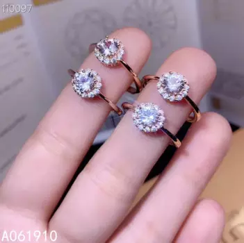 Кольцо женское из серебра 925 пробы, с бриллиантами