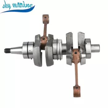 Коленчатый вал в сборе 61N-11400-00 69P-11400-00 для YAMAHA 25HP 30HP, подвесной мотор 2-тактный 61N-11400 61N 69P