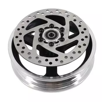 Колесные диски из алюминиевого сплава для электрического скутера, 10 дюймов, с Тормозным Диском 140 мм для 10x2 10x2,125 10x2,50 10x2,25