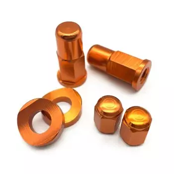 Колесные гайки, болты, прокладка, колпачок клапана мотокросса для Kawasaki KX KLX KDL Yamaha YZ YZF WR WRF Honda CR CRF EXC SX XC XCF XCW XCFW