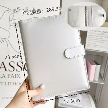 Колики magnetic notebook cover silver