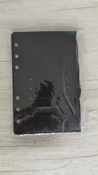 Коликий розовый 6-кольцевой переплет А6