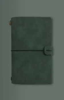 Коликий винтажный блокнот A6 из искусственной кожи