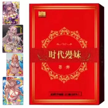 Коллекционная карточка для девочек Era из аниме для детей история богини Броня зайчик эула Купальники Красивая Девочка ограниченная Игра карточка настольные игрушки