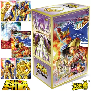 Коллекционная карточка Kayou Saint Seiya для детей, Классическая оригинальная сказочная аниме ограниченная игра, карточка для всей семьи, настольные игрушки