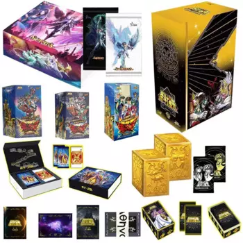 Коллекционная карточка Saint Seiya для детей, игровые карточки TCG, настольные игрушки, аниме фигурки, детская игрушка, семейный Рождественский подарок, новинка 2023