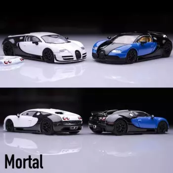 Коллекционная Миниатюрная модель автомобиля Mortal 1:64 Veyron с керамическим узором