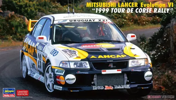 Коллекционная модель автомобиля Hasegawa 20608, масштаб 1/24 для Lancer Evolution VI 1999
