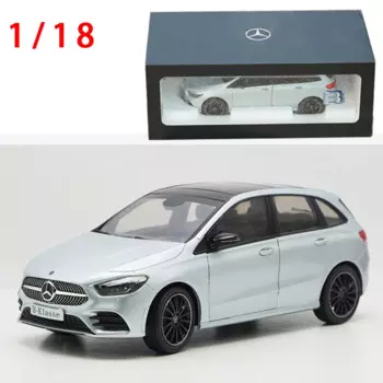 Коллекционная модель автомобиля Mercedes B-klase, коллекция 1/18 года, модель автомобиля Benz B-class MPV, игрушечные машинки для игр, подарок для мальчиков