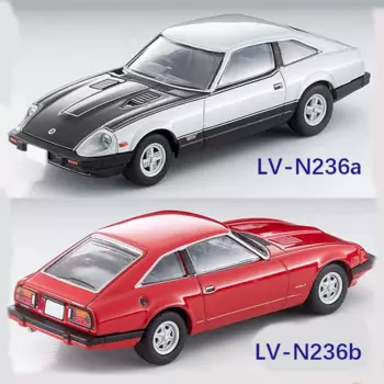 Коллекционная модель автомобиля TOMYTEC TOMICA TLV 2107, Модель Nissan Fairlady Z из сплава, коллекционные подарки, 1/64