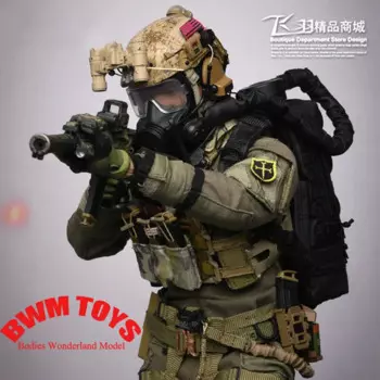 Коллекционная модель Easy&Simple ES 26054R в масштабе 1/6. США. Полный набор штурмовой корпорации Team, 12-дюймовая подвижная фигурка солдата для фанатов