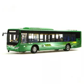 Коллекционная модель из сплава, подарок 1:42, оригинал, Yutong ZK6125CHEVPG21, гибридный городской автобус, литье под давлением, игрушка, модель украшения