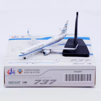 Коллекционная модель самолета из сплава XX40057, модель самолета модели 1:400 для штата Кувейт, модель самолета 9K-GCC