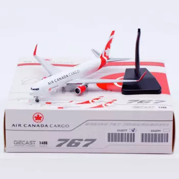 Коллекционная модель самолета из сплава XX40177, модель модели 1:400 грузов авиа, Канада, Боинг, модель литая самолета