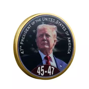 Коллекционная монета Дональда Трампа