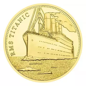 Коллекционная монета Титаник