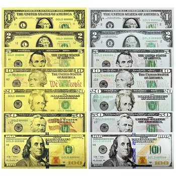 Коллекционные банкноты MAI KE 1/2/5/10/20/50/100 долларов США