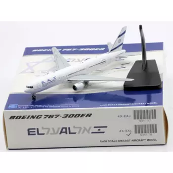 Коллекционный самолет XX4170 из сплава подарок JC Крылья 1:400 EL AL Airlines Боинг модель литая самолета 4X-EAL с подставкой