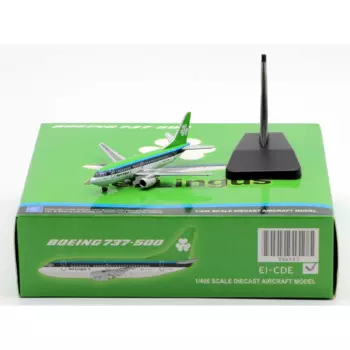 Коллекционный самолет XX4883 из сплава, подарок JC Крылья 1:400 Aer Lingus Airlines Боинг, модель литая самолета с подставкой