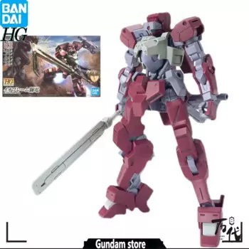 Коллекция 100%, BANDAI, оригинальная модель Gundam HG 025 1/144, модель из искусственной кожи, аниме, Сборная модель, фигурки, Подвижная кукла, подарок