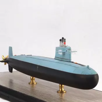 Коллекция 1/350 года, подводная лодка китайского флота, модель 091, модель в стиле Хань, ядерная фотолодка, статическая модель, украшения, Коллекционные Подарочные сборные игрушки