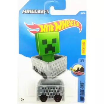 Коллекция 2016-70 HOT WHEELS 1:64 MINECART, литой Сплав, модель автомобиля, украшение, подарок