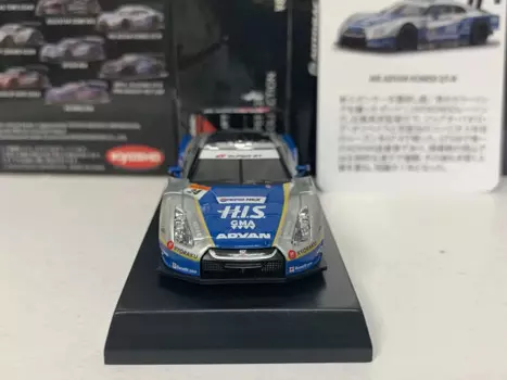 Коллекция игрушек Kyosho 1/64 HIS ADVAN KONDO, литье под давлением, модель автомобиля из сплава, детские игрушки