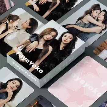 55 шт./компл., тайская звезда FayeYoko, лазерная ломо-карта, драма, любовь, заполнение, пустая фоaye Yoko HD, фотокарта, коллекция фанатов, подарок