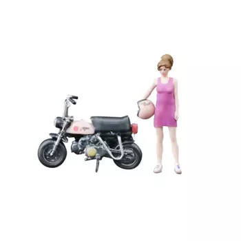 Коллекция миниатюрных нарисованных фигурок для девушек-подставок 1/64, реквизит для фотографий, миниатюрные декоративные аксессуары для сцены