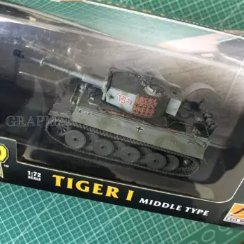 Коллекция немецких моделей танков Tiger I времен Второй мировой войны 1/72