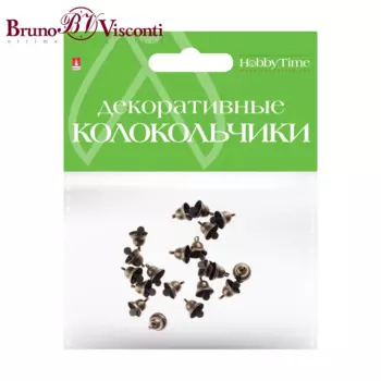 Колокольчики. Набор №10, БРОНЗОВЫЕ, ДИАМЕТР 10 ММ 2-403/10 BRUNO VISCONTI