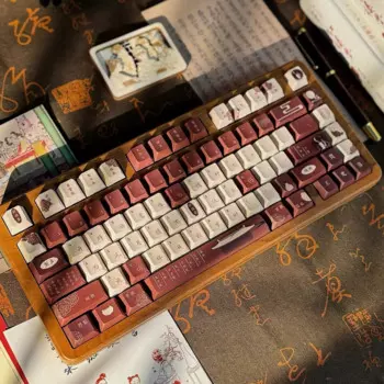 Колпачки для клавиш Cherry Profile PBT, сублимационные колпачки для механической игровой клавиатуры MX, 142 клавиши