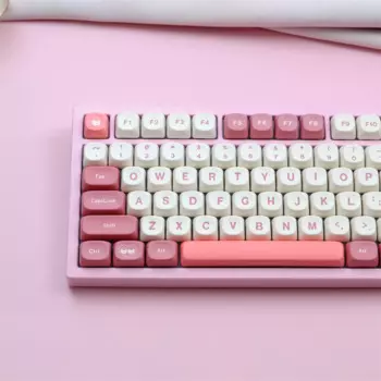 Колпачки для клавиш Dafu с 126 клавишами, 5 сторон, сублимационный профиль MOA, колпачки для клавиш PBT для переключателей MX, игровая механическая клавиатура, колпачки для клавиш MOA