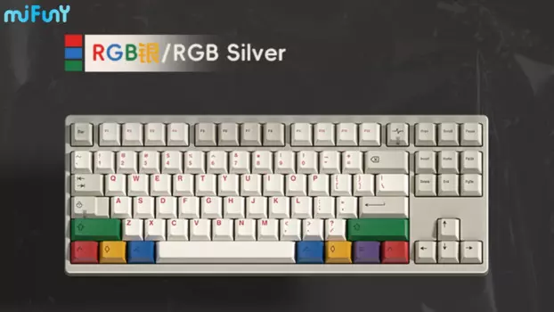 Колпачки для клавиш Mifuny Crush80, изготовленные на заказ японские колпачки для клавиш, оригинальные корейские колпачки для клавиш с вишневым профилем, эргономичные для механической клавиатуры Rainy75