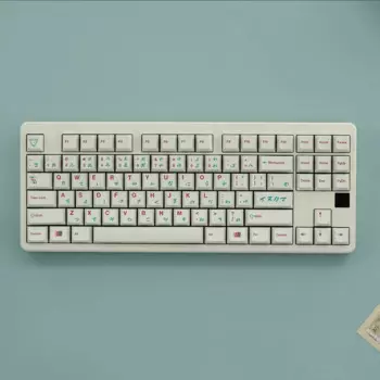 Колпачки для клавиш PBT Cherry, розовые клавиши, милый медведь, MOA, профиль, двухсторонняя сублимационная клавиатура, для игр, механическая клавиатура, MX Switch